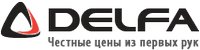 Логотип фирмы Delfa в Дзержинском
